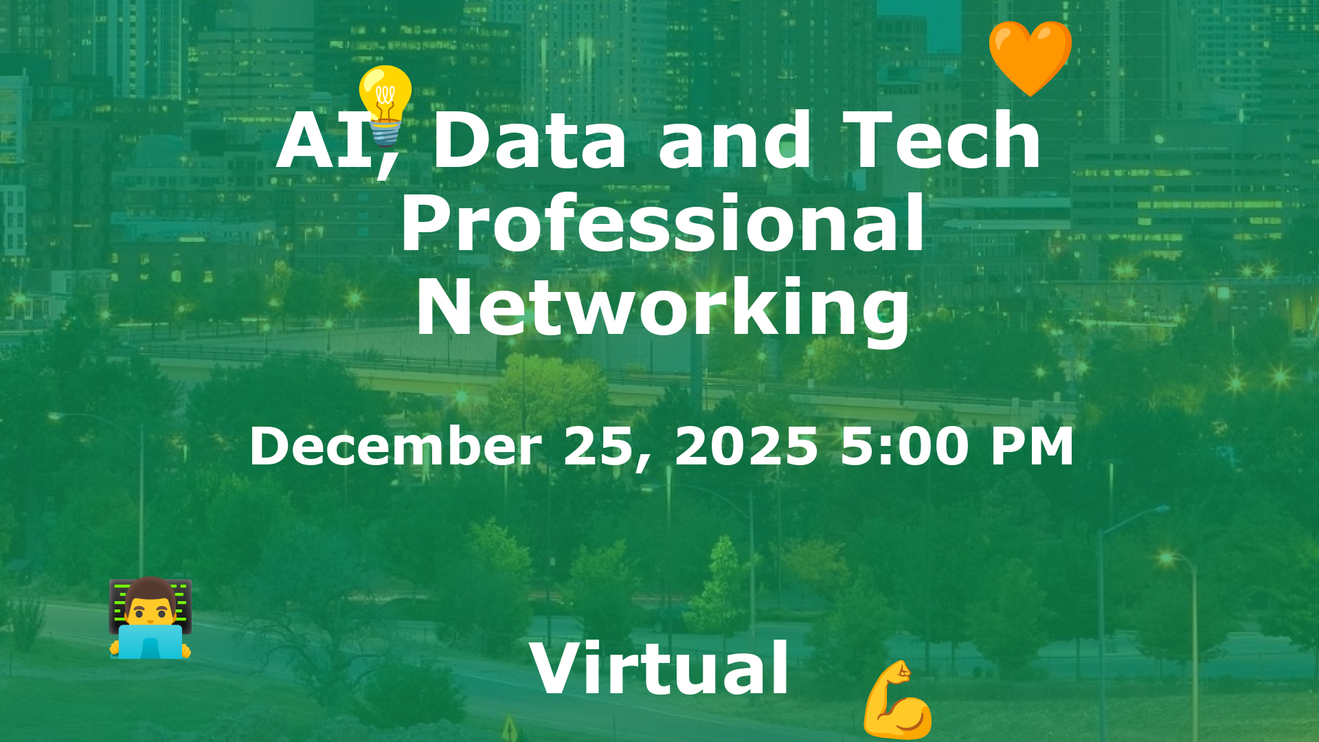 AI, Data and Tech Professional Networking event image
